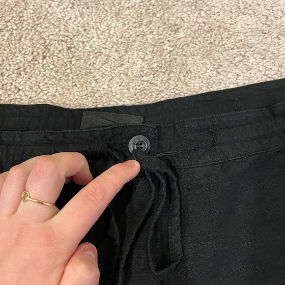 Lane Bryant Linen Capri Pants - Picture 5 of 8